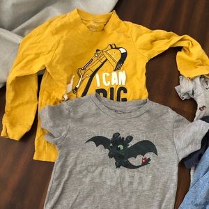 Boys 4t shirt bundle